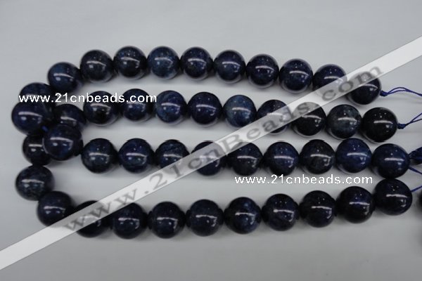 CSO407 15.5 inches 18mm round dyed sodalite gemstone beads