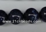 CSO408 15.5 inches 20mm round dyed sodalite gemstone beads