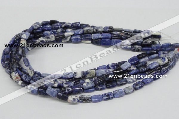 CSO45 15.5 inches 8*12mm rectangle sodalite gemstone beads wholesale