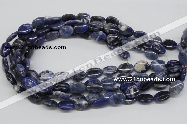 CSO47 15.5 inches 13*18mm oval sodalite gemstone beads wholesale