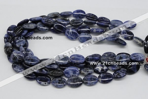 CSO48 15.5 inches 15*20mm oval sodalite gemstone beads wholesale