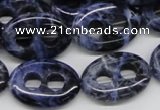 CSO49 15.5 inches 18*25mm oval sodalite gemstone beads wholesale