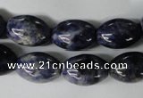 CSO54 15.5 inches 13*18mm rice sodalite gemstone beads