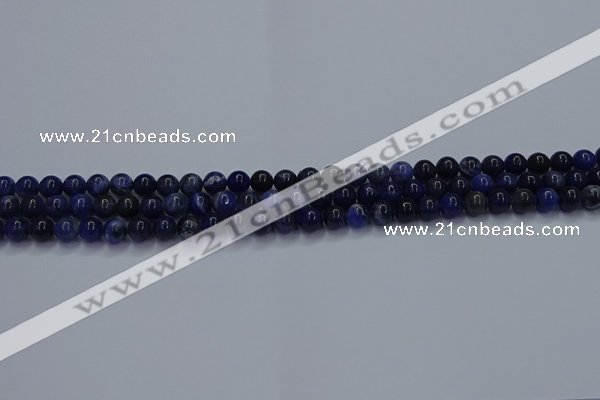 CSO610 15.5 inches 4mm round sodalite gemstone beads wholesale