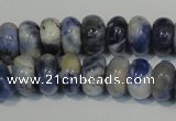 CSO62 15.5 inches 5*8mm rondelle sodalite gemstone beads wholesale