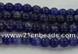 CSO631 15.5 inches 4mm round sodalite gemstone beads wholesale