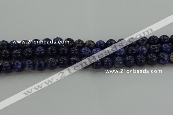 CSO634 15.5 inches 10mm round sodalite gemstone beads wholesale