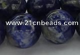 CSO639 15.5 inches 20mm round sodalite gemstone beads wholesale