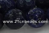 CSO649 15.5 inches 20mm faceted round sodalite gemstone beads