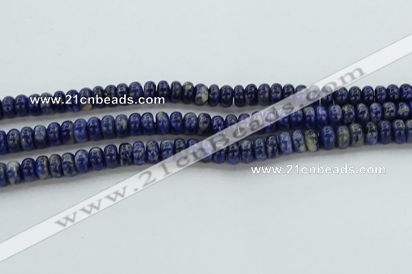 CSO652 15.5 inches 5*8mm rondelle sodalite gemstone beads