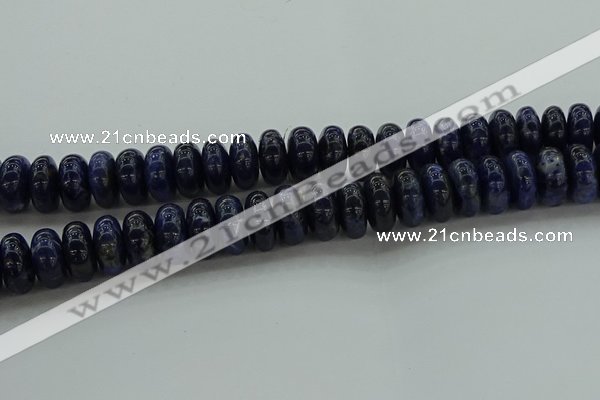 CSO656 15.5 inches 9*16mm rondelle sodalite gemstone beads