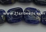 CSO689 15.5 inches 16*16mm square sodalite gemstone beads