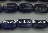 CSO695 15.5 inches 8*12mm rectangle sodalite gemstone beads