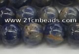CSO832 15.5 inches 8mm round orange sodalite beads wholesale