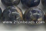 CSO837 15.5 inches 18mm round orange sodalite beads wholesale