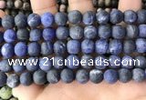 CSO842 15.5 inches 8mm round matte sodalite beads wholesale