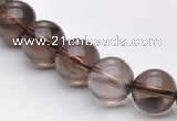 CSQ14 A grade 10mm round natural smoky quartz beads Wholesale