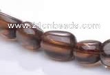 CSQ17 A grade multi sizes irregular natural smoky quartz beads