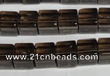 CSQ31 15 inches 10*10mm cube natural smoky quartz beads wholesale