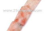 CSS07 12*20mm rectangle natural indian sunstone beads Wholesale