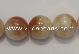 CSS20 15.5 inches 16mm round natural sunstone beads wholesale