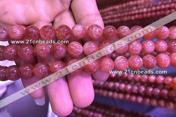 CSS310 15.5 inches 10mm round golden sunstone gemstone beads