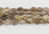 CSS409 15.5 inches 15*20mm flat teardrop sunstone beads wholesale