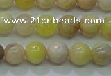 CSS602 15.5 inches 8mm round yellow sunstone gemstone beads