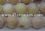 CSS606 15.5 inches 16mm round yellow sunstone gemstone beads