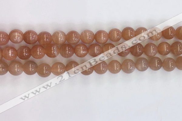 CSS705 15.5 inches 8mm round natural golden sunstone beads