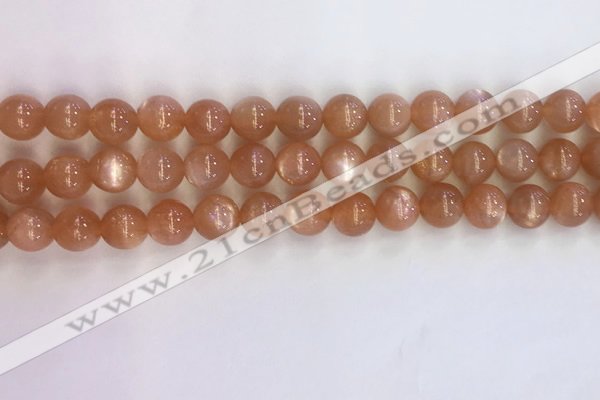 CSS709 15.5 inches 6mm round natural golden sunstone beads