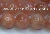 CSS715 15.5 inches 9mm round natural golden sunstone beads