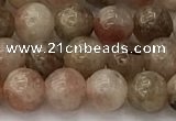 CSS721 15.5 inches 6mm round sunstone beads wholesale