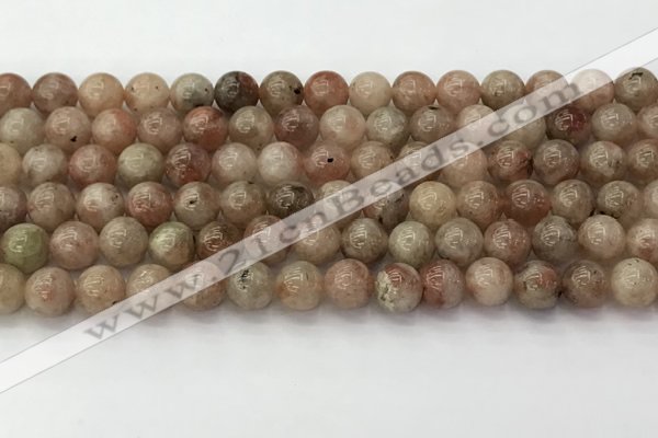 CSS722 15.5 inches 8mm round sunstone beads wholesale