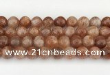 CSS756 15.5 inches 12mm round golden sunstone beads wholesale