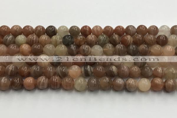 CSS776 15.5 inches 8mm round sunstone gemstone beads wholesale