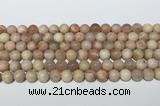 CSS781 15.5 inches 8mm round sunstone gemstone beads wholesale