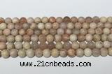 CSS781 15.5 inches 8mm round sunstone gemstone beads wholesale