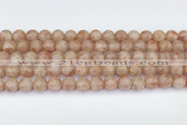 CSS792 15.5 inches 10mm round golden sunstone beads wholesale