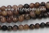 CST02 15.5 inches 6mm round staurolite gemstone beads wholesale