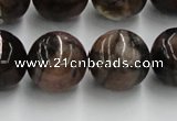 CST05 15.5 inches 18mm round staurolite gemstone beads wholesale