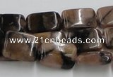 CST14 15.5 inches 12*16mm rectangle staurolite beads wholesale