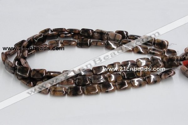 CST15 15.5 inches 13*18mm rectangle staurolite beads wholesale