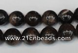 CST38 15.5 inches 12mm round staurolite gemstone beads wholesale