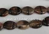 CST47 15.5 inches 12*16mm oval staurolite gemstone beads wholesale