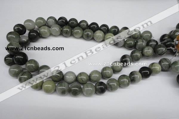 CSW06 15.5 inches 14mm round seaweed quartz beads wholesale