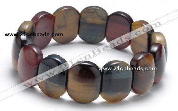 CTB22 7.5 inches 8*14mm tiger eye stretch bracelet wholesale