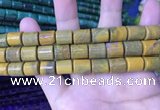 CTB258 15.5 inches 10*12mm tube natural ocean jasper beads