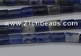 CTB306 15.5 inches 4*6mm tube sodalite beads wholesale