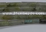 CTB353 15.5 inches 4*13mm tube labradorite beads wholesale